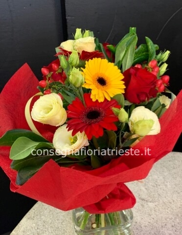 Mazzo laurea misto