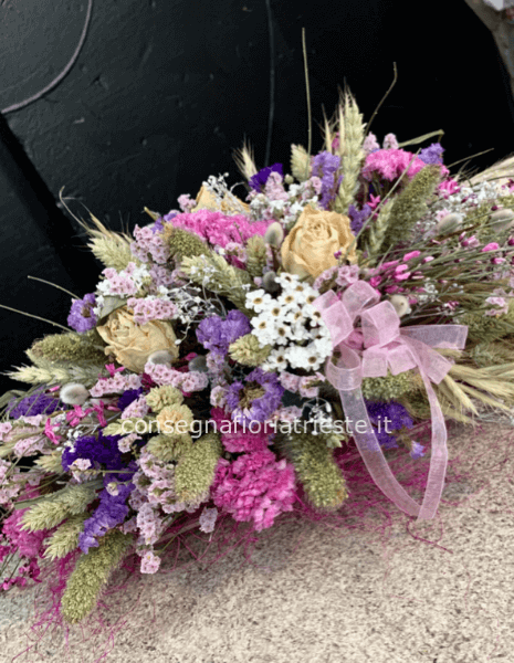 Cestino fiori secchi