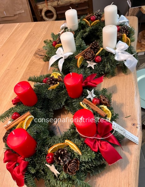 Corona Avvento Tradizionale Plus